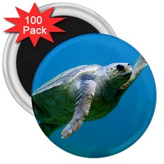 Sea Turtle 2 3  Magnets (100 Pack) by trendistuff