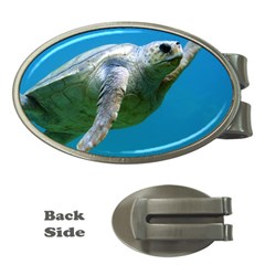 Sea Turtle 2 Money Clips (oval)  by trendistuff