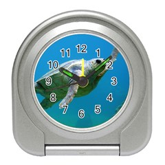 Sea Turtle 2 Travel Alarm Clocks by trendistuff