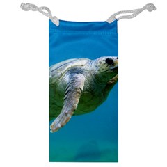 Sea Turtle 2 Jewelry Bag by trendistuff