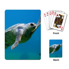 Sea Turtle 2 Playing Card by trendistuff