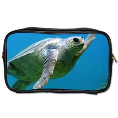 Sea Turtle 2 Toiletries Bags by trendistuff