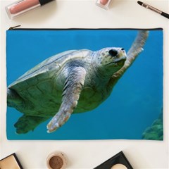 Sea Turtle 2 Cosmetic Bag (xxxl)  by trendistuff