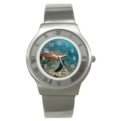 Sea Turtle 3 Stainless Steel Watch by trendistuff