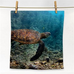 Sea Turtle 3 Face Towel by trendistuff