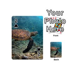 Sea Turtle 3 Playing Cards 54 (mini)  by trendistuff