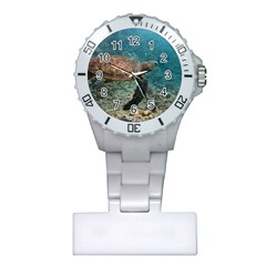 Sea Turtle 3 Plastic Nurses Watch by trendistuff