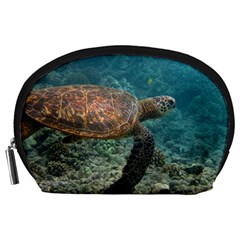 Sea Turtle 3 Accessory Pouches (large)  by trendistuff