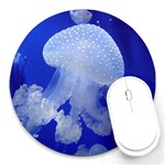 SPOTTED JELLYFISH Round Mousepads