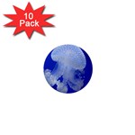 SPOTTED JELLYFISH 1  Mini Buttons (10 pack) 