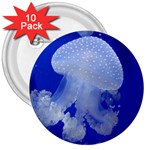 SPOTTED JELLYFISH 3  Buttons (10 pack) 