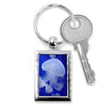 SPOTTED JELLYFISH Key Chains (Rectangle) 