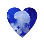 SPOTTED JELLYFISH Heart Magnet