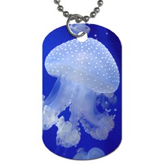 Spotted Jellyfish Dog Tag (one Side) by trendistuff