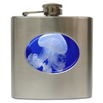 SPOTTED JELLYFISH Hip Flask (6 oz)