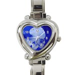 SPOTTED JELLYFISH Heart Italian Charm Watch