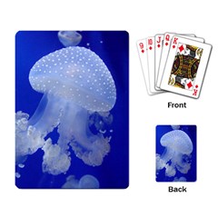 Spotted Jellyfish Playing Card by trendistuff