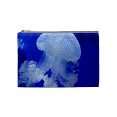 Spotted Jellyfish Cosmetic Bag (medium)  by trendistuff