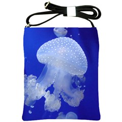 Spotted Jellyfish Shoulder Sling Bags by trendistuff