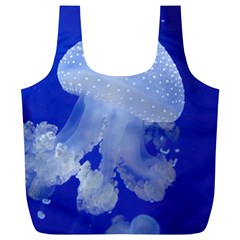 Spotted Jellyfish Full Print Recycle Bags (l)  by trendistuff