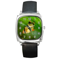 Tiger Barb Square Metal Watch by trendistuff