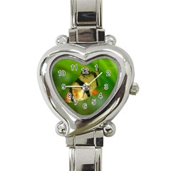 Tiger Barb Heart Italian Charm Watch by trendistuff