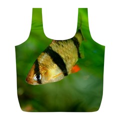 Tiger Barb Full Print Recycle Bags (l)  by trendistuff