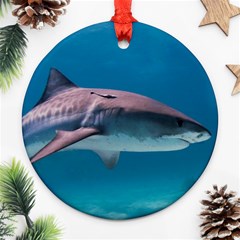 Tiger Shark 1 Ornament (round) by trendistuff