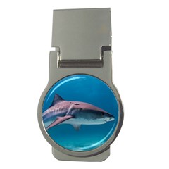 Tiger Shark 1 Money Clips (round)  by trendistuff