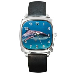 Tiger Shark 1 Square Metal Watch by trendistuff