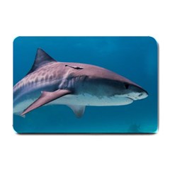 Tiger Shark 1 Small Doormat  by trendistuff