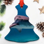 TIGER SHARK 1 Christmas Tree Ornament (Two Sides) Front