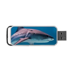 Tiger Shark 1 Portable Usb Flash (one Side) by trendistuff