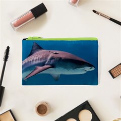 Tiger Shark 1 Cosmetic Bag (xs) by trendistuff