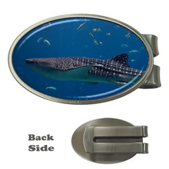 Whale Shark 1 Money Clips (oval)  by trendistuff