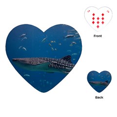 Whale Shark 1 Playing Cards (heart) 