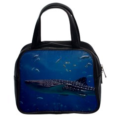 Whale Shark 1 Classic Handbags (2 Sides) by trendistuff