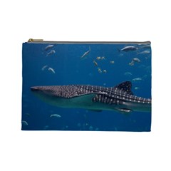 Whale Shark 1 Cosmetic Bag (large)  by trendistuff