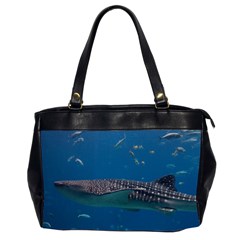 Whale Shark 1 Office Handbags (2 Sides)  by trendistuff