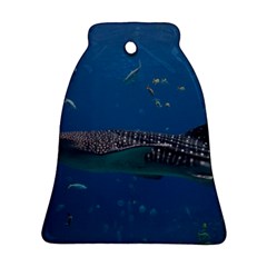 Whale Shark 1 Bell Ornament (two Sides) by trendistuff