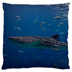 Whale Shark 1 Standard Flano Cushion Case (one Side) by trendistuff