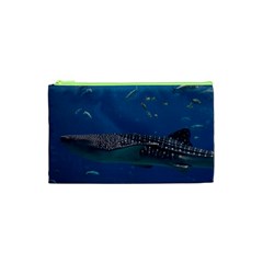 Whale Shark 1 Cosmetic Bag (xs) by trendistuff