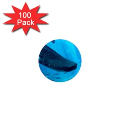 Whale Shark 2 1  Mini Magnets (100 Pack)  by trendistuff