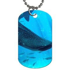 Whale Shark 2 Dog Tag (one Side) by trendistuff