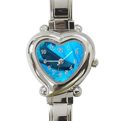 Whale Shark 2 Heart Italian Charm Watch by trendistuff