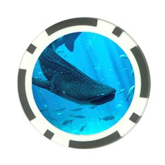 Whale Shark 2 Poker Chip Card Guard by trendistuff