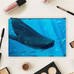 Whale Shark 2 Cosmetic Bag (large)  by trendistuff