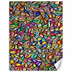 Artwork By Patrick-colorful-6 Canvas 12  X 16   by ArtworkByPatrick