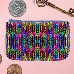 Colorful-7 Large Coin Purse by ArtworkByPatrick