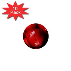 Apples 1 1  Mini Buttons (10 Pack)  by trendistuff